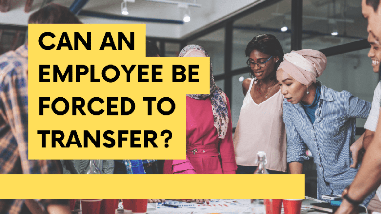 Employer does not have absolute right to transfer an employee from one post to another.
