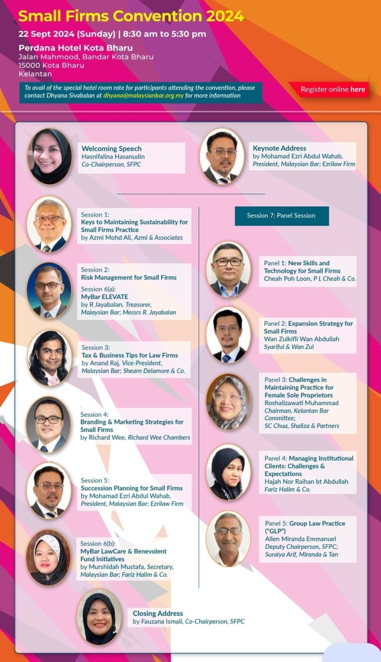 SMALL FIRMS CONVENTION 2024 – KOTA BHARU!