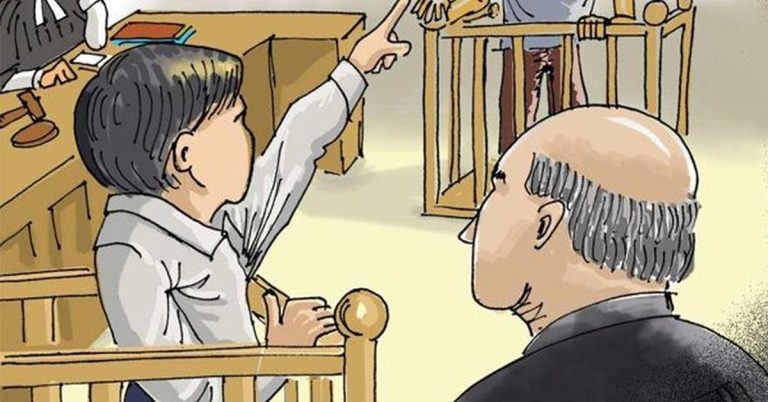 Evidence of interested witness – Ten points.