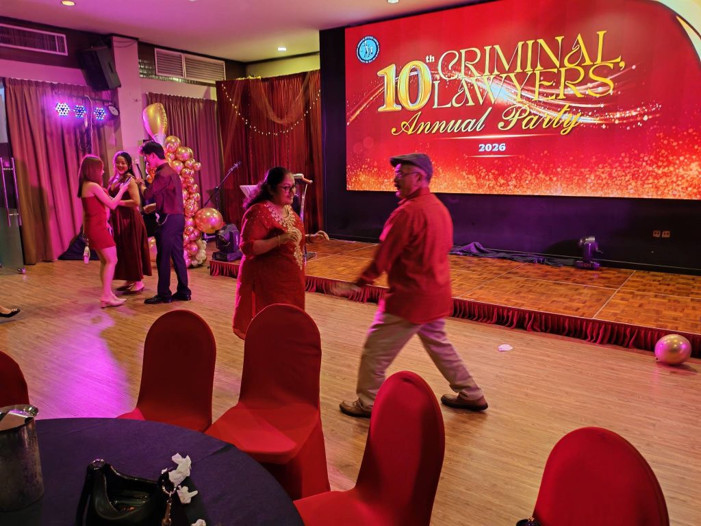 10th Criminal Lawyers Annual Dinner.