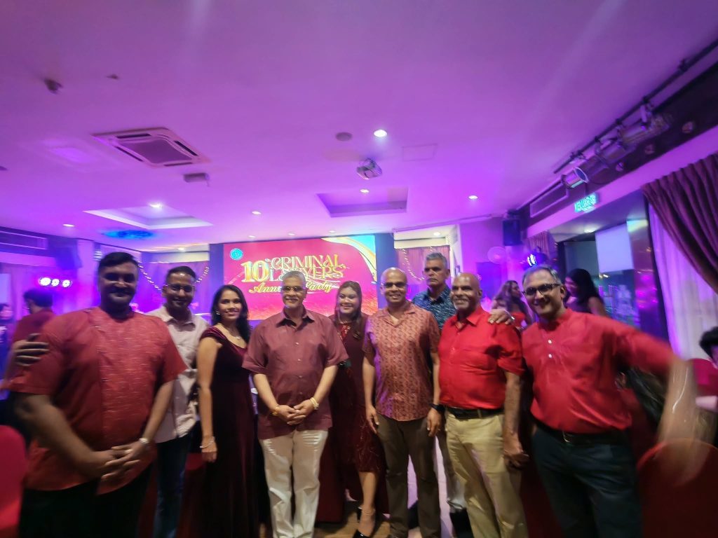 10th Criminal Lawyers Annual Dinner.