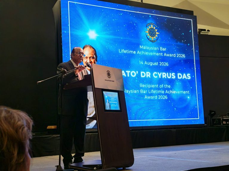 Malaysian Bar Lifetime Achievement Award 2026